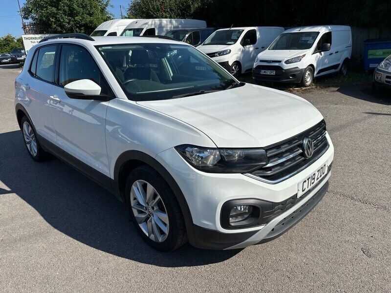 White Used 2019 VW T-Cross SE SUV | £11,318 (Fair price) - Image 1/4
