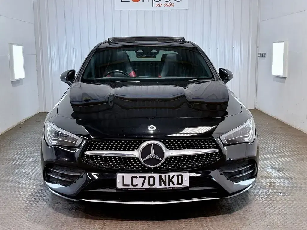 Used Mercedes CLA180 AMG Line Premium Plus 136 HP (100 kW) 2020 Black Coupe