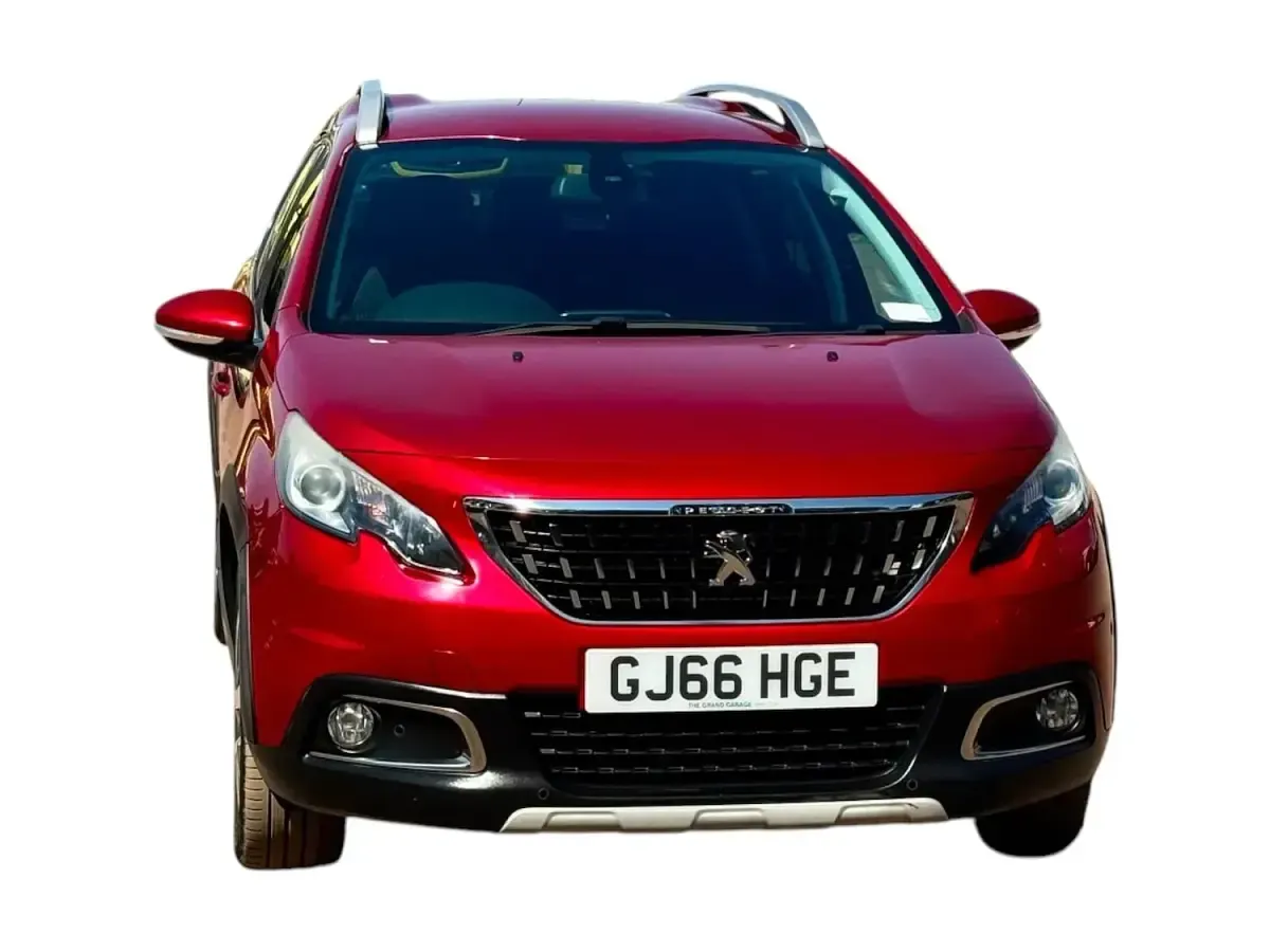 Used Peugeot 2008 Allure 82 HP (60 kW) 2016 Red SUV