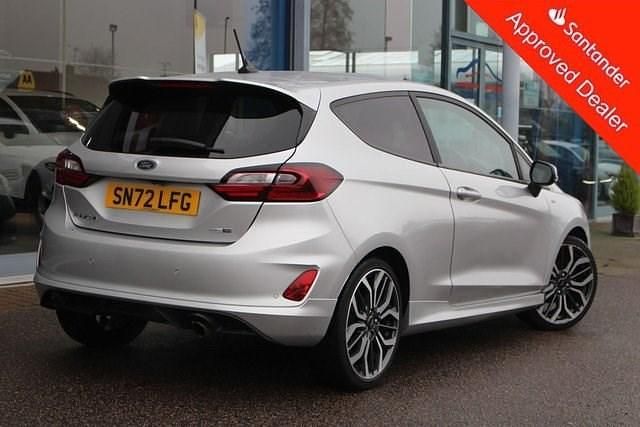 Used Ford Fiesta ST-Line 125 HP (91 kW) 2022 Silver Hatchback