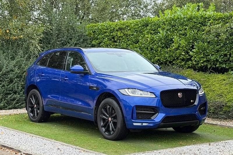 Blue Used 2017 Jaguar F-Pace R-Sport SUV | £17,995 (Fair price) - Image 1/1