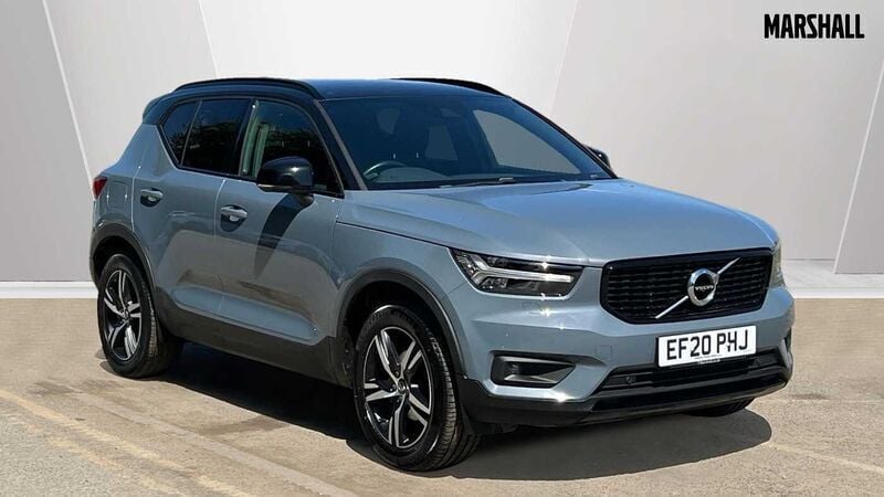 Metallic thunder grey Used 2020 Volvo XC40 R-Design SUV | £21,838 (Fair price) - Image 1/3