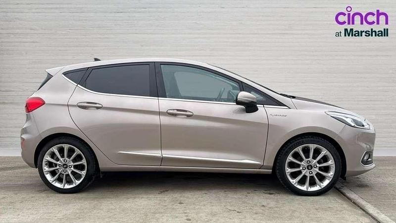 Used Ford Fiesta Vignale 125 HP (91 kW) 2019 Beige Hatchback