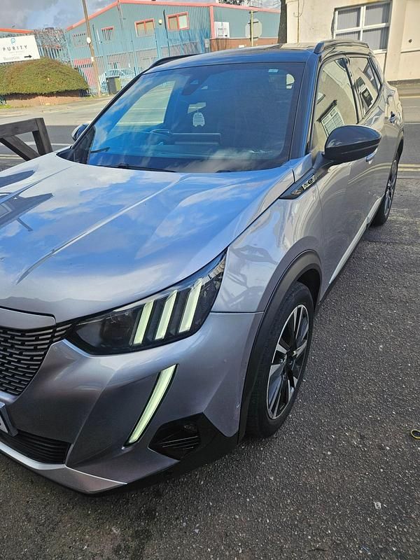 Used Peugeot 2008 GT-line 100 kW (136 HP) 2020 Grey SUV