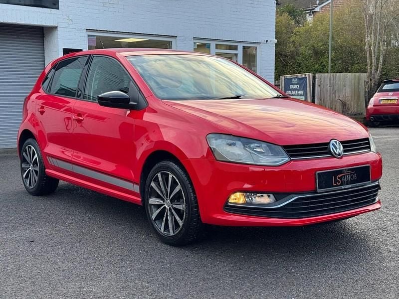 Used VW Polo Beats 75 HP (55 kW) 2017 Red Hatchback