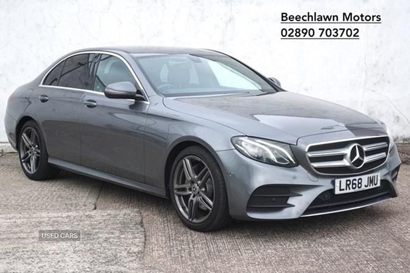 Grey Used 2018 Mercedes E220 AMG line Sedan | £14,995 (Good price) - Image 1/1