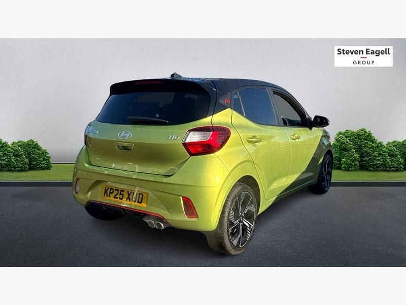 Used Hyundai i10 N Line 90 HP (66 kW) 2025 Yellow Hatchback