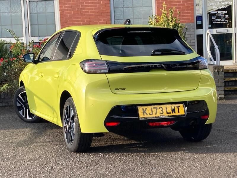Yellow Used 2024 Peugeot 208 Allure Hatchback | £15,995 (Fair price) - Image 1/3