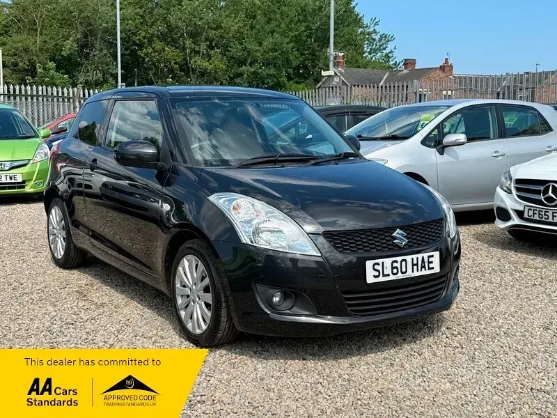 Used Suzuki Swift SZ4 94 HP (69 kW) 2010 Black Hatchback