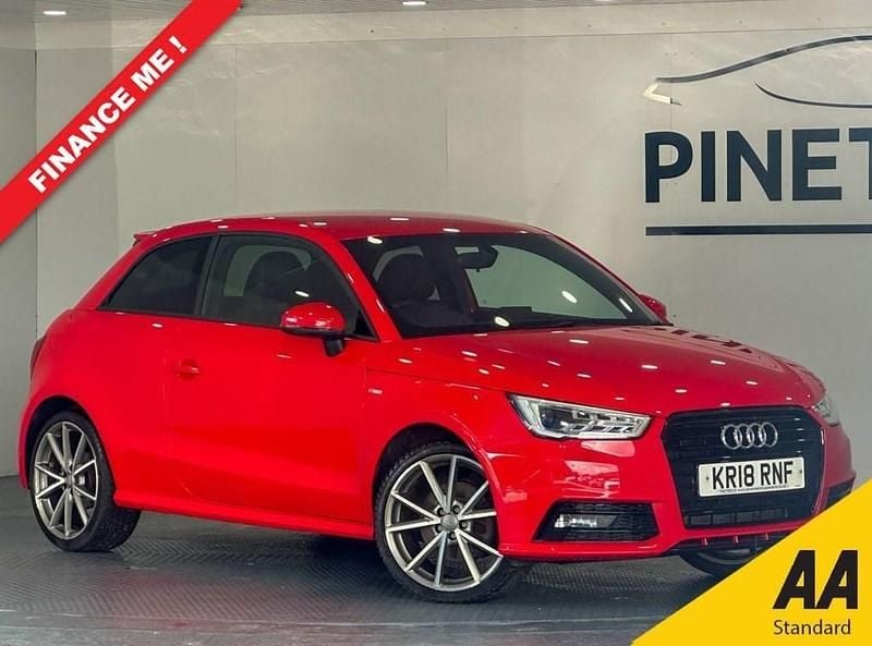 Red Used 2018 Audi A1 Black Edition Hatchback | £11,599 (Fair price) - Image 1/3