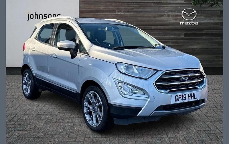 Silver Used 2019 Ford Ecosport Titanium SUV | £10,880 (Fair price) - Image 1/4