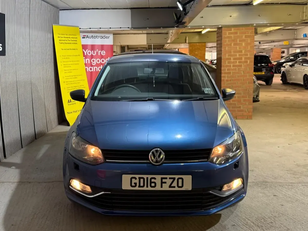 Used VW Polo S 2016 Blue Hatchback