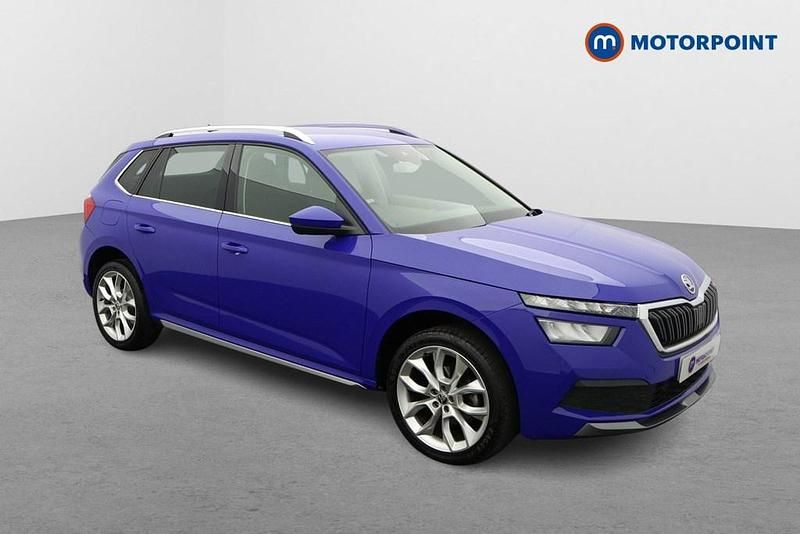 Blue Used 2020 Skoda Kamiq SE L SUV | £13,549 (Fair price) - Image 1/4