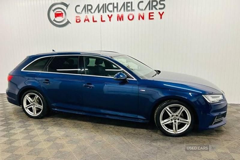 Used Audi A4 S-Line 190 HP (139 kW) 2016 Blue Estate