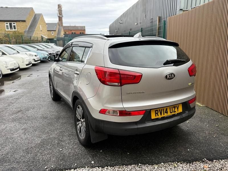 Used Kia Sportage 115 HP (84 kW) 2014 Silver SUV