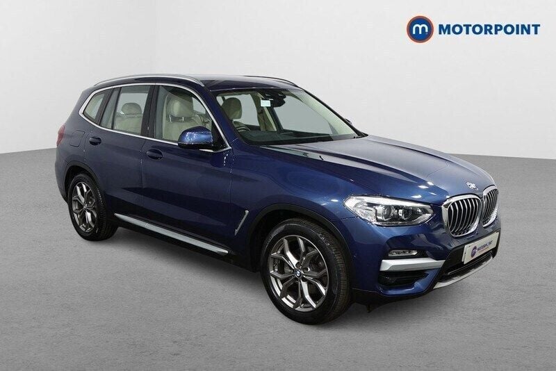 Blue Used 2019 BMW X3 xLine SUV | £22,799 (Super price) - Image 1/4