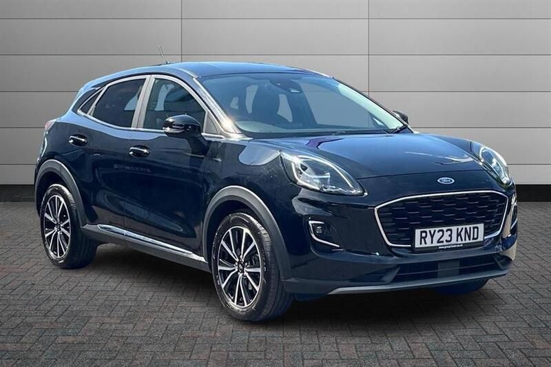 Agate black Used 2023 Ford Puma Titanium Hatchback | £18,200 (Good price) - Image 1/2