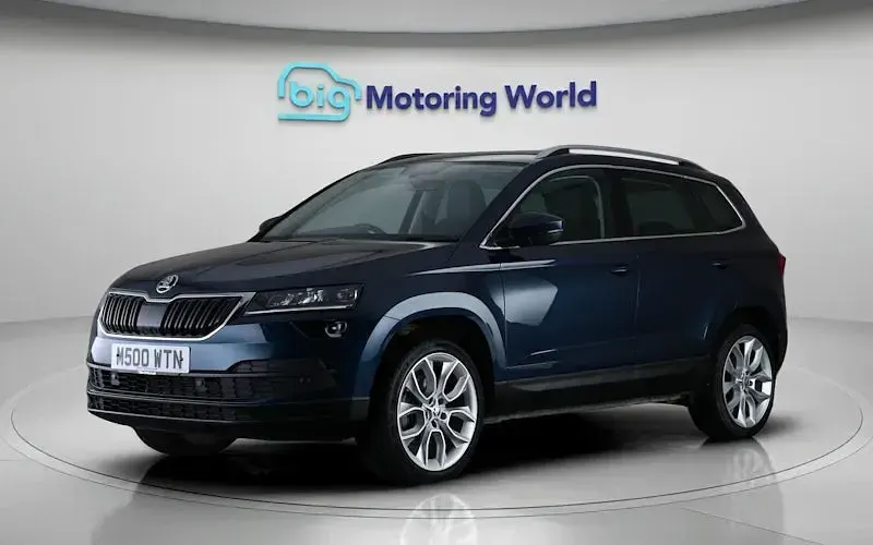 Used Skoda Karoq SE L 150 HP (110 kW) 2020 Blue SUV