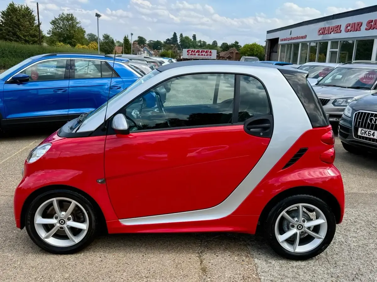 Used Smart ForTwo Coupé Pulse 71 HP (52 kW) 2013 Red Coupe
