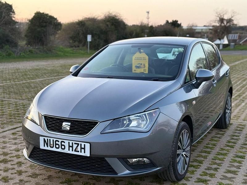 Used Seat Ibiza SE Technology 90 HP (66 kW) 2016 Grey Hatchback