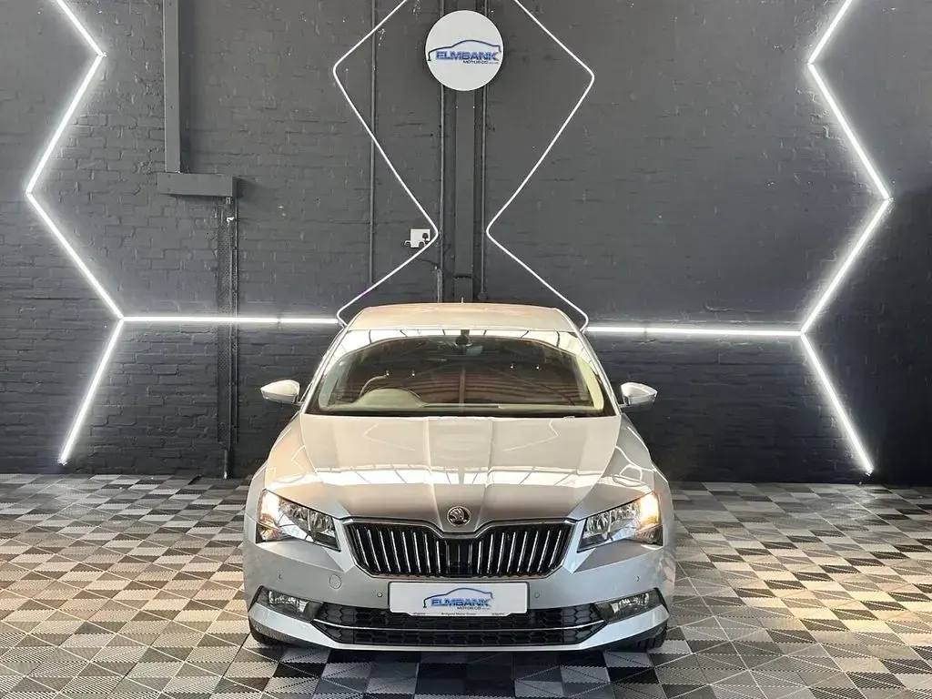 Used Skoda Superb SE 150 HP (110 kW) 2018 Grey Hatchback