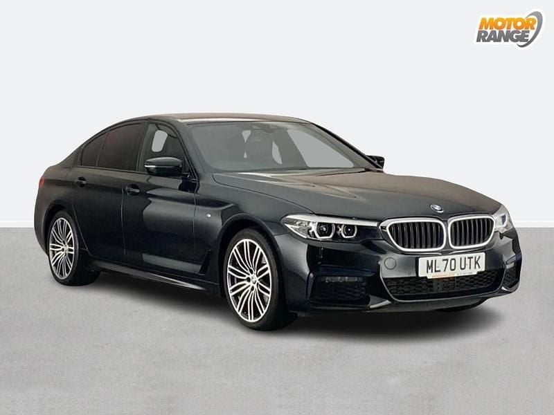 Used BMW 520 M Sport 2020 Black Sedan