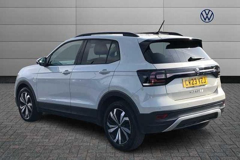 Used VW T-Cross Black Edition 95 HP (69 kW) 2023 Grey SUV