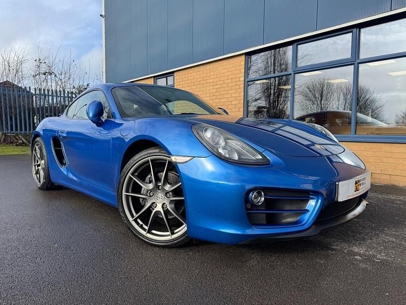 Blue Used 2014 Porsche Cayman Coupe | £26,850 (Good price) - Image 1/3