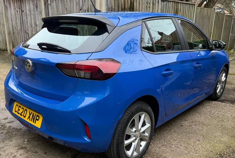 Used Vauxhall Corsa 75 HP (55 kW) 2020 Blue Hatchback