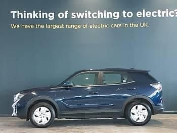 Used Ssangyong (KGM) Korando 139 kW (190 HP) 2022 Blue SUV