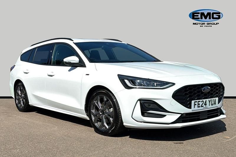 Used Ford Focus ST-Line 155 HP (114 kW) 2024 White Estate