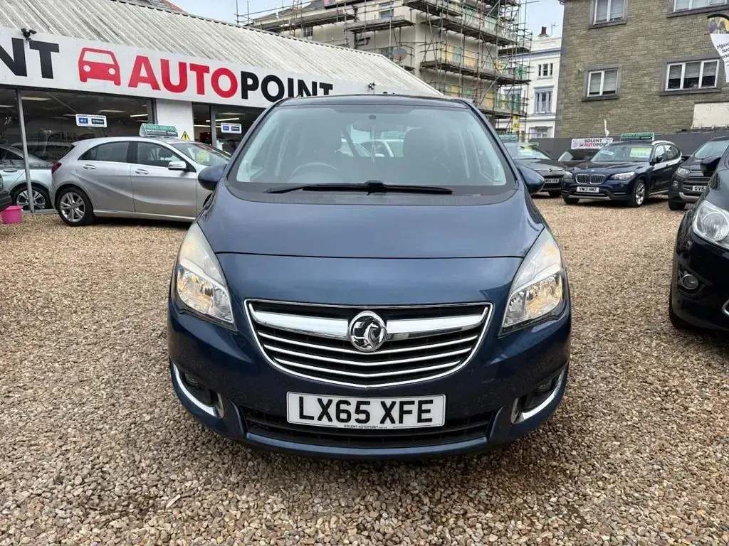 Used Vauxhall Meriva 110 HP (80 kW) 2015 Blue MPV