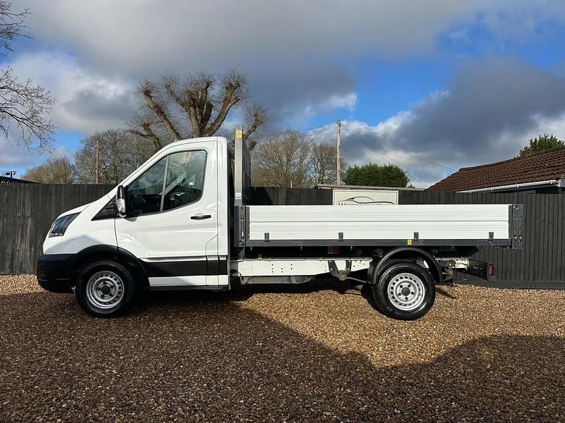 Used Ford Transit 130 HP (95 kW) 2021 White Cabriolet