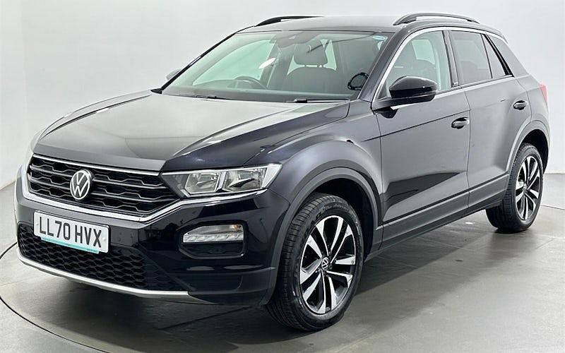 Used VW T-Roc United 150 HP (110 kW) 2020 Black SUV