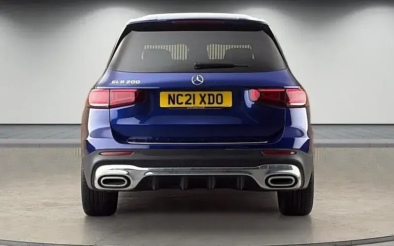 Used Mercedes GLB200 AMG line 163 HP (119 kW) 2021 Galaxy blue SUV