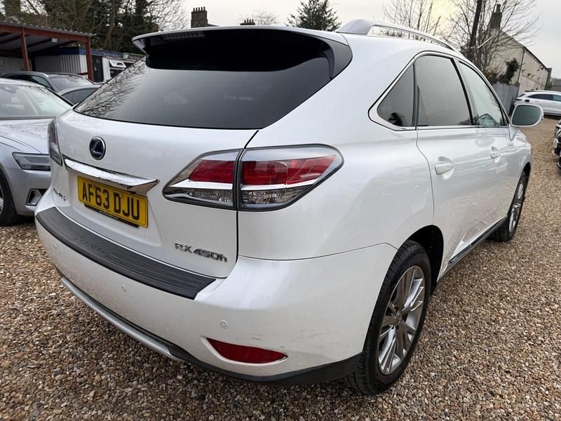 Used Lexus RX450h Luxury Line 2013 White SUV