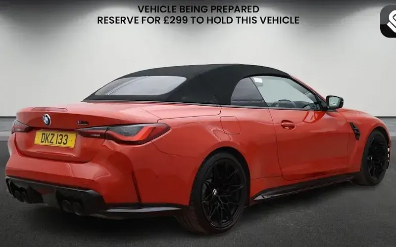 Used BMW M4 Cabriolet Competition Edition 510 HP (375 kW) 2022 Red Cabriolet