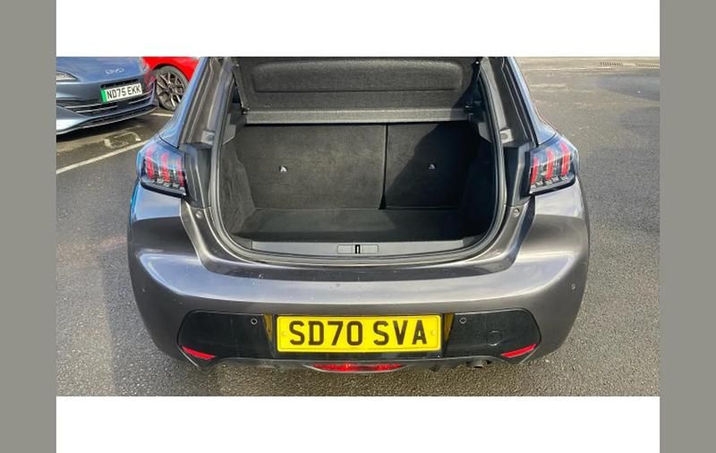 Used Peugeot 208 Allure Premium 101 HP (74 kW) 2020 Grey Hatchback