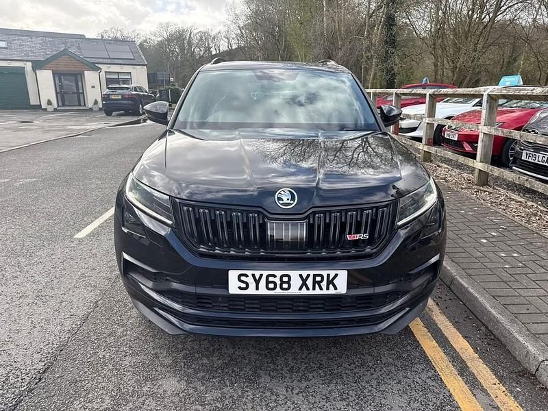 Used Skoda Kodiaq vRS 239 HP (175 kW) 2019 Black SUV