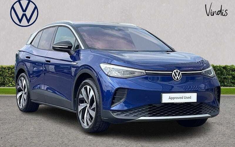 Blue Used 2021 VW ID.4 Pro Performance SUV | £19,236 (Good price) - Image 1/4