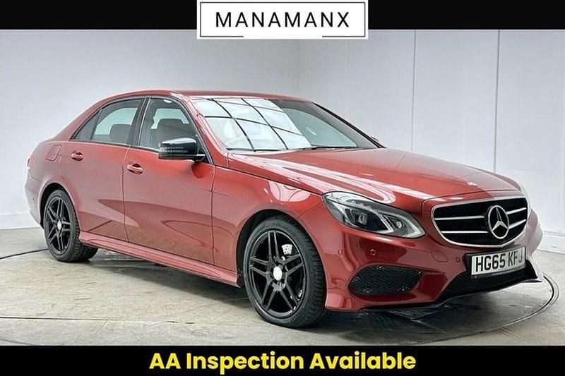 Used Mercedes E220 AMG 2016 Red Sedan
