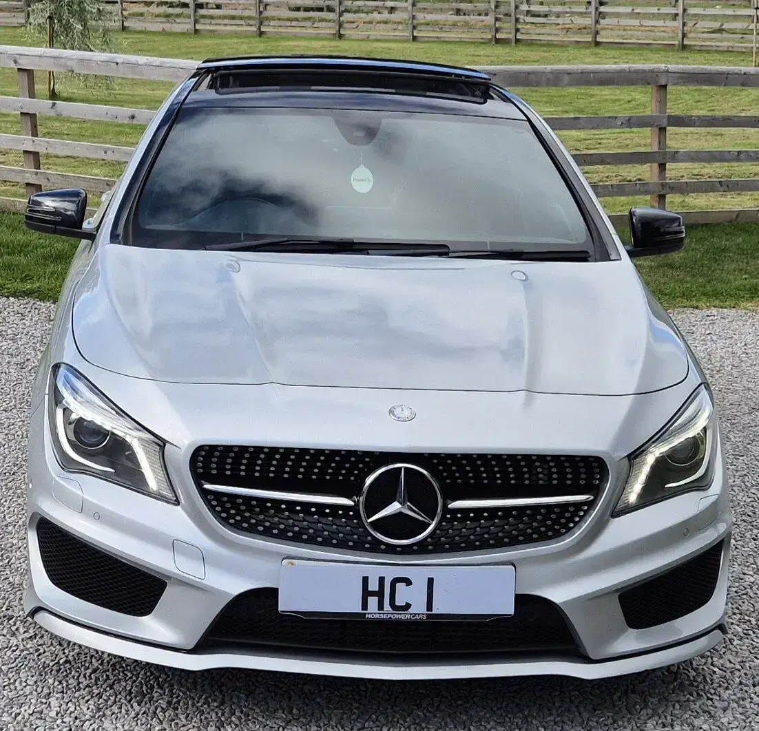 Used Mercedes CLA220 AMG 177 HP (130 kW) 2016 Silver Coupe