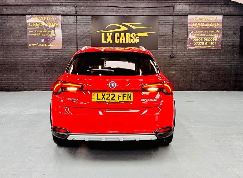 Used Fiat Tipo Red 2022 Red Hatchback