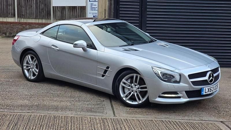 Used Mercedes SL350 2013 Silver Cabriolet