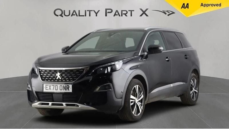 Used Peugeot 5008 GT-line 130 HP (95 kW) 2020 Black SUV