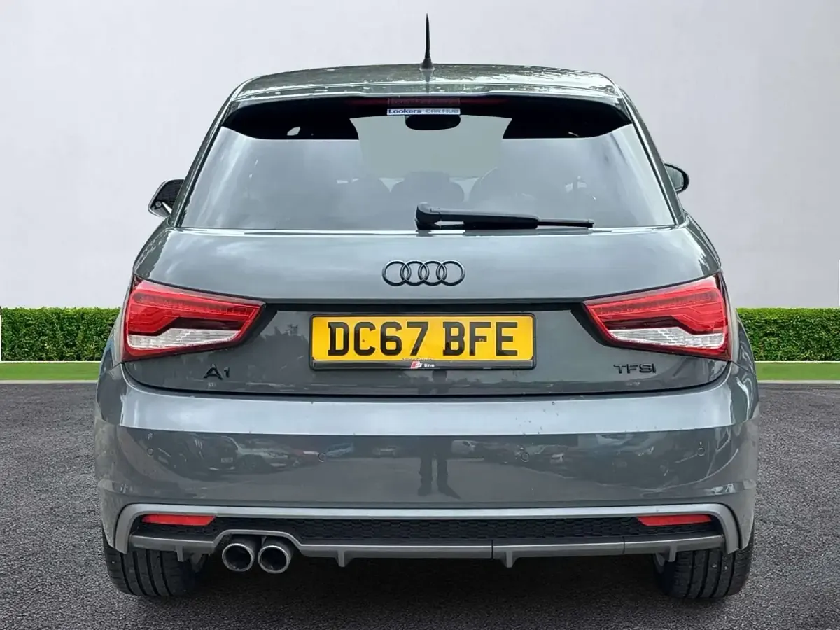 Used Audi A1 S-Line 125 HP (91 kW) 2018 Grey Hatchback