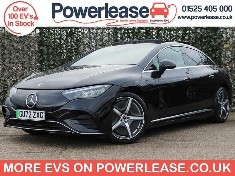 Black Used 2022 Mercedes EQE350 AMG line Sedan | £32,544 - Image 1/4