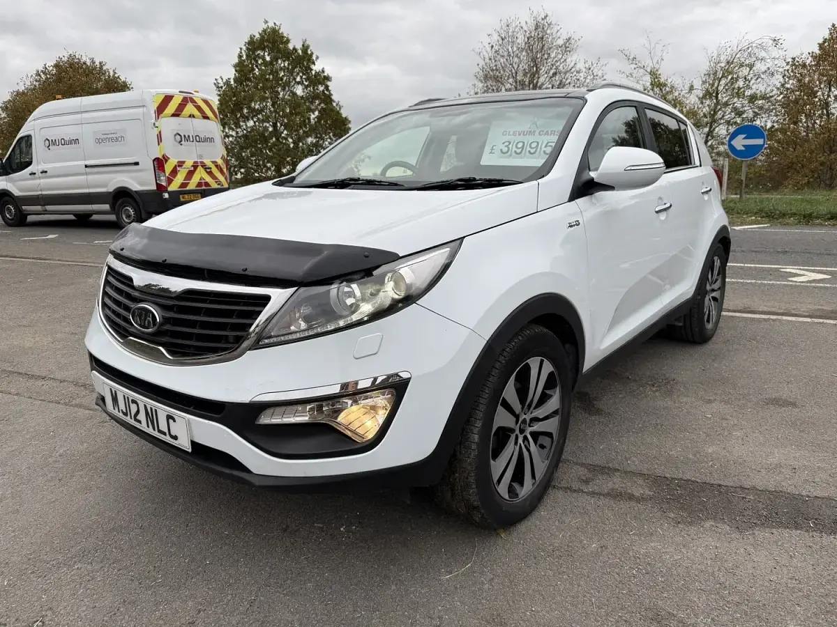 Used Kia Sportage 134 HP (98 kW) 2012 White SUV