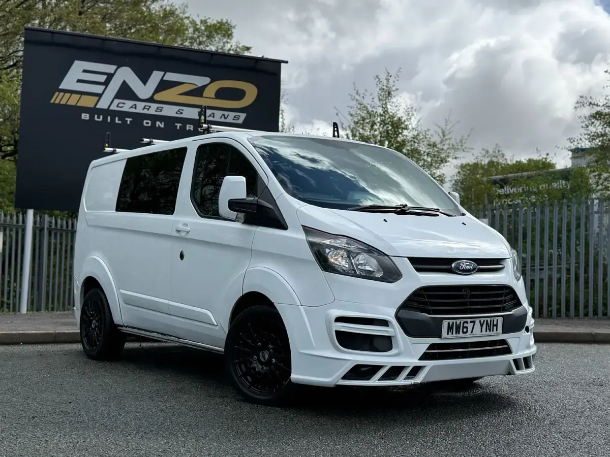 Used Ford Transit Custom 105 HP (77 kW) 2017 White Van