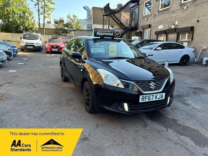 Black Used 2018 Suzuki Baleno SZ3 Hatchback | £4,099 (Fair price) - Image 1/4
